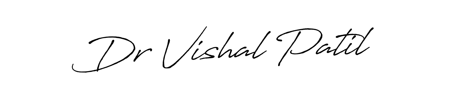 Use a signature maker to create a handwritten signature online. With this signature software, you can design (Antro_Vectra_Bolder) your own signature for name Dr Vishal Patil. Dr Vishal Patil signature style 7 images and pictures png