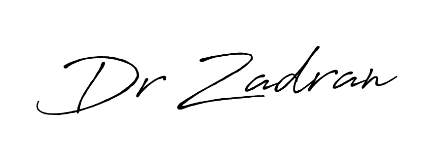 Also You can easily find your signature by using the search form. We will create Dr Zadran name handwritten signature images for you free of cost using Antro_Vectra_Bolder sign style. Dr Zadran signature style 7 images and pictures png