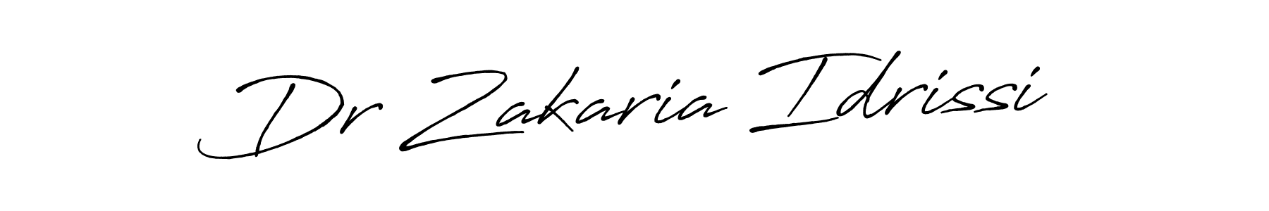 if you are searching for the best signature style for your name Dr Zakaria Idrissi. so please give up your signature search. here we have designed multiple signature styles  using Antro_Vectra_Bolder. Dr Zakaria Idrissi signature style 7 images and pictures png