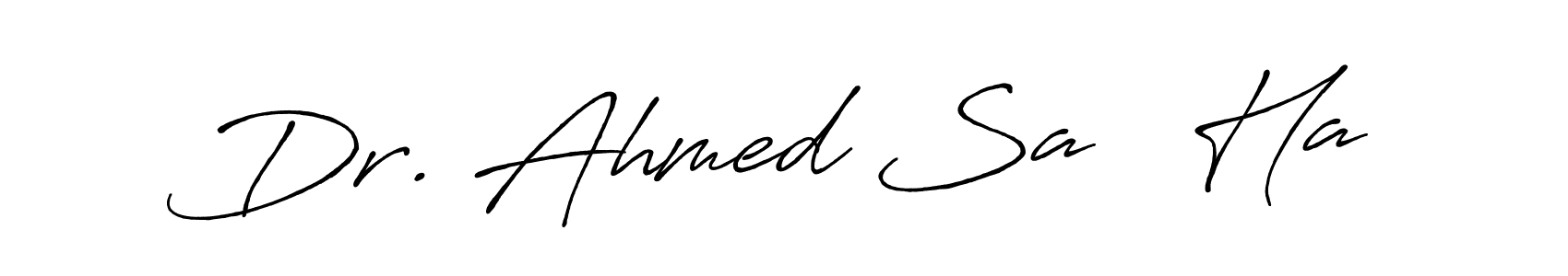 if you are searching for the best signature style for your name Dr. Ahmed Sa   Ha. so please give up your signature search. here we have designed multiple signature styles  using Antro_Vectra_Bolder. Dr. Ahmed Sa   Ha signature style 7 images and pictures png