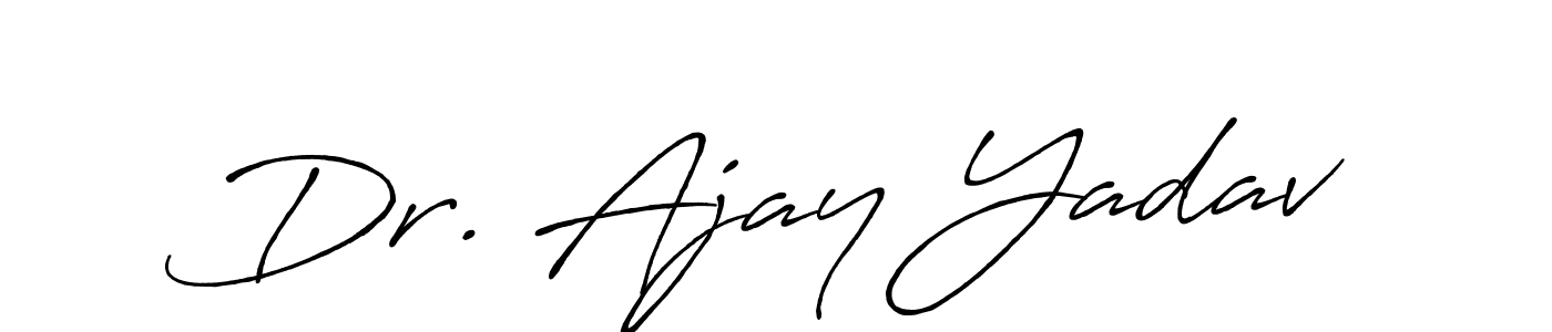 See photos of Dr. Ajay Yadav official signature by Spectra . Check more albums & portfolios. Read reviews & check more about Antro_Vectra_Bolder font. Dr. Ajay Yadav signature style 7 images and pictures png