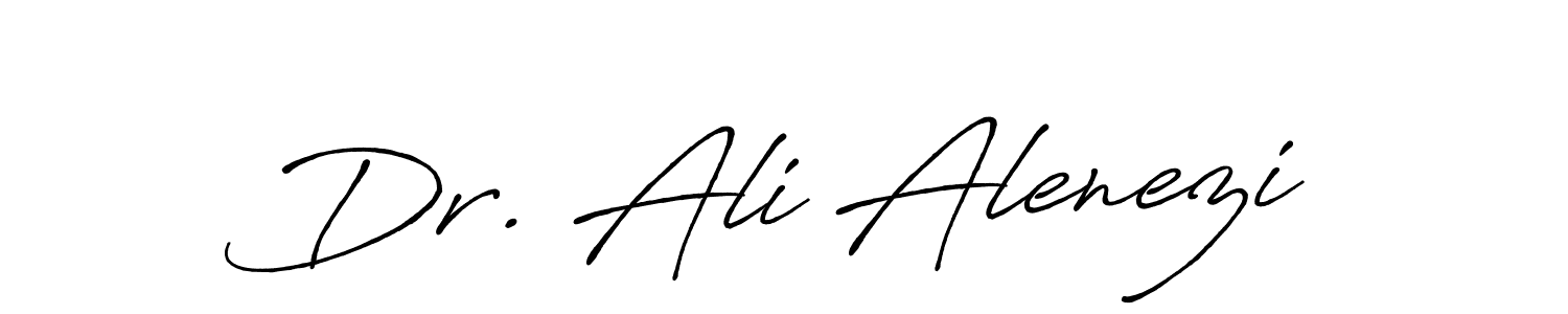 It looks lik you need a new signature style for name Dr. Ali Alenezi. Design unique handwritten (Antro_Vectra_Bolder) signature with our free signature maker in just a few clicks. Dr. Ali Alenezi signature style 7 images and pictures png