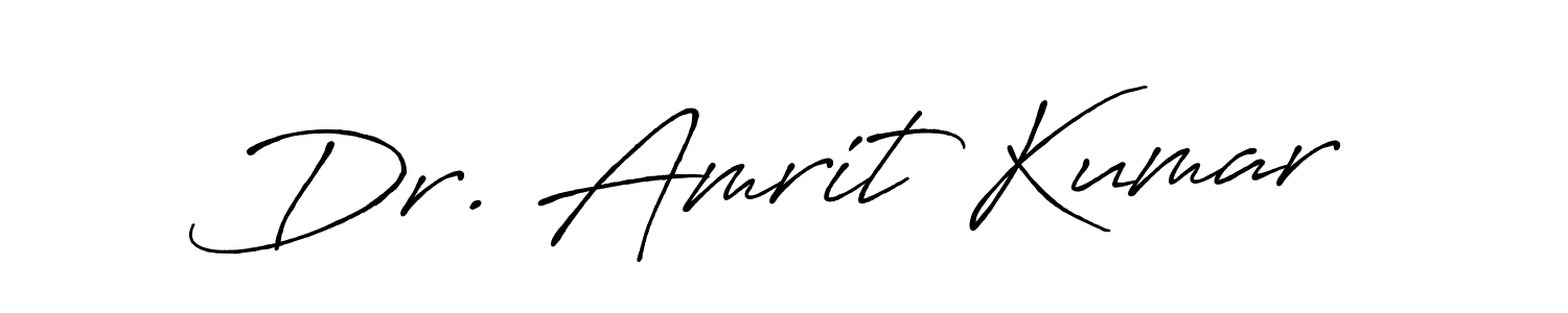 Once you've used our free online signature maker to create your best signature Antro_Vectra_Bolder style, it's time to enjoy all of the benefits that Dr. Amrit Kumar name signing documents. Dr. Amrit Kumar signature style 7 images and pictures png