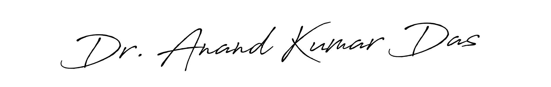 Also we have Dr. Anand Kumar Das name is the best signature style. Create professional handwritten signature collection using Antro_Vectra_Bolder autograph style. Dr. Anand Kumar Das signature style 7 images and pictures png