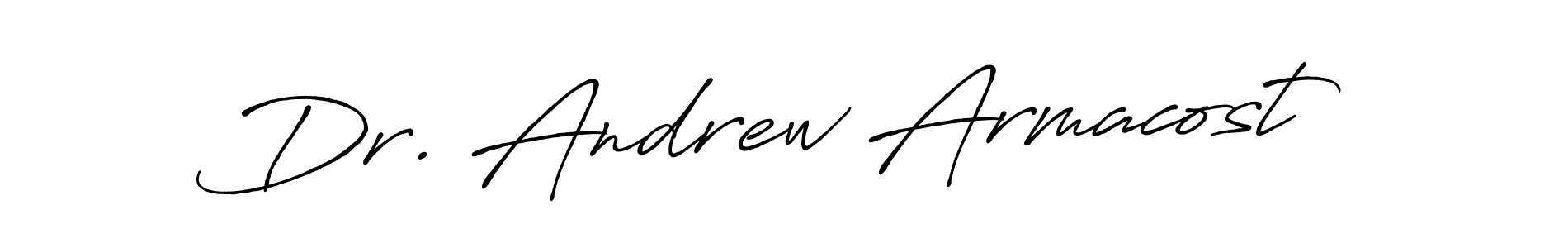 Also You can easily find your signature by using the search form. We will create Dr. Andrew Armacost name handwritten signature images for you free of cost using Antro_Vectra_Bolder sign style. Dr. Andrew Armacost signature style 7 images and pictures png