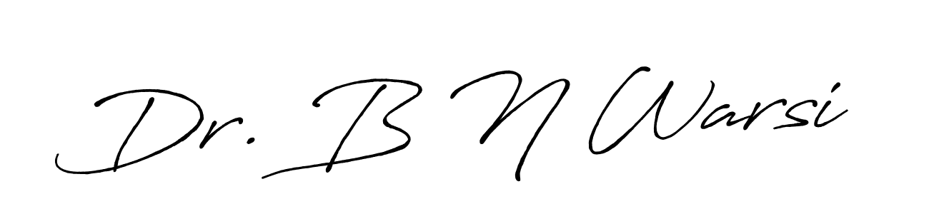 This is the best signature style for the Dr. B N Warsi name. Also you like these signature font (Antro_Vectra_Bolder). Mix name signature. Dr. B N Warsi signature style 7 images and pictures png