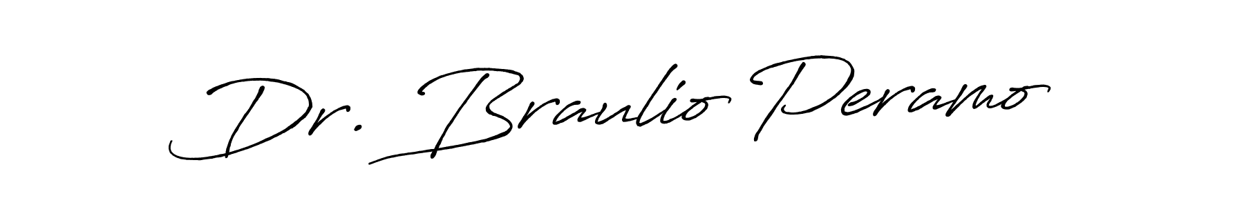 Similarly Antro_Vectra_Bolder is the best handwritten signature design. Signature creator online .You can use it as an online autograph creator for name Dr. Braulio Peramo. Dr. Braulio Peramo signature style 7 images and pictures png