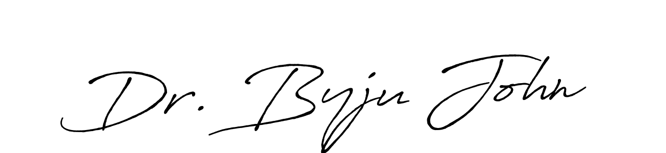 Dr. Byju John stylish signature style. Best Handwritten Sign (Antro_Vectra_Bolder) for my name. Handwritten Signature Collection Ideas for my name Dr. Byju John. Dr. Byju John signature style 7 images and pictures png