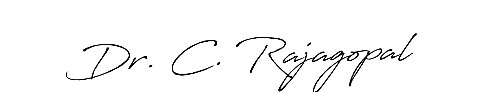 You should practise on your own different ways (Antro_Vectra_Bolder) to write your name (Dr. C. Rajagopal) in signature. don't let someone else do it for you. Dr. C. Rajagopal signature style 7 images and pictures png