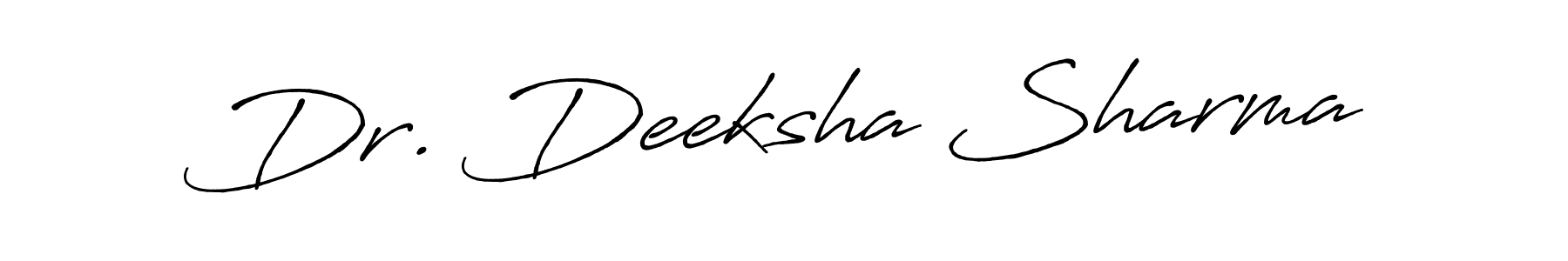 How to Draw Dr. Deeksha Sharma signature style? Antro_Vectra_Bolder is a latest design signature styles for name Dr. Deeksha Sharma. Dr. Deeksha Sharma signature style 7 images and pictures png