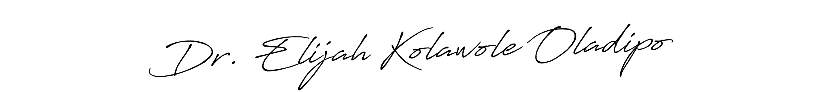 if you are searching for the best signature style for your name Dr. Elijah Kolawole Oladipo. so please give up your signature search. here we have designed multiple signature styles  using Antro_Vectra_Bolder. Dr. Elijah Kolawole Oladipo signature style 7 images and pictures png