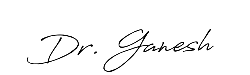 This is the best signature style for the Dr. Ganesh name. Also you like these signature font (Antro_Vectra_Bolder). Mix name signature. Dr. Ganesh signature style 7 images and pictures png