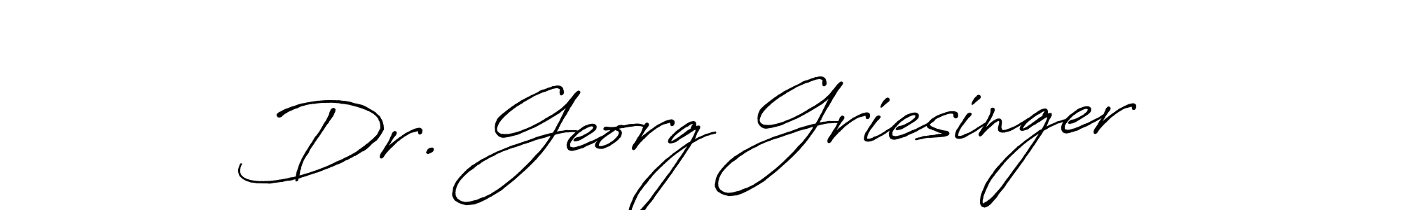 Also we have Dr. Georg Griesinger name is the best signature style. Create professional handwritten signature collection using Antro_Vectra_Bolder autograph style. Dr. Georg Griesinger signature style 7 images and pictures png