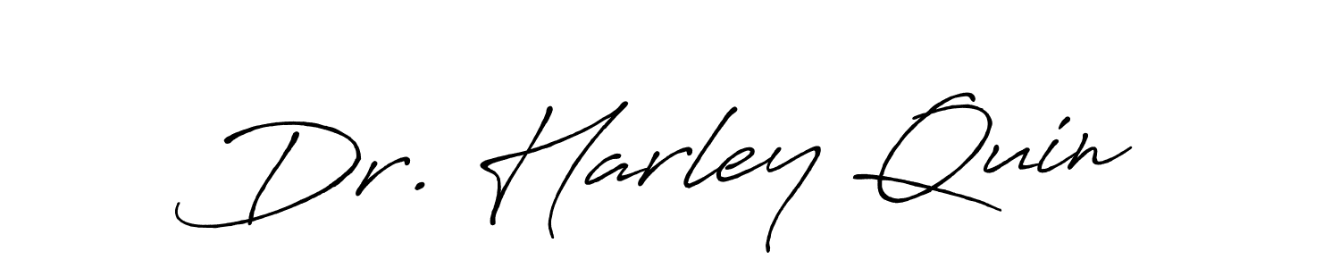 Make a short Dr. Harley Quin signature style. Manage your documents anywhere anytime using Antro_Vectra_Bolder. Create and add eSignatures, submit forms, share and send files easily. Dr. Harley Quin signature style 7 images and pictures png