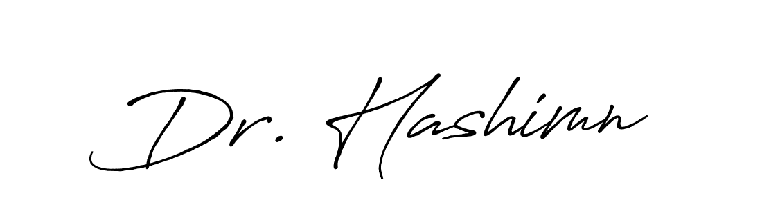 The best way (Antro_Vectra_Bolder) to make a short signature is to pick only two or three words in your name. The name Dr. Hashimn include a total of six letters. For converting this name. Dr. Hashimn signature style 7 images and pictures png