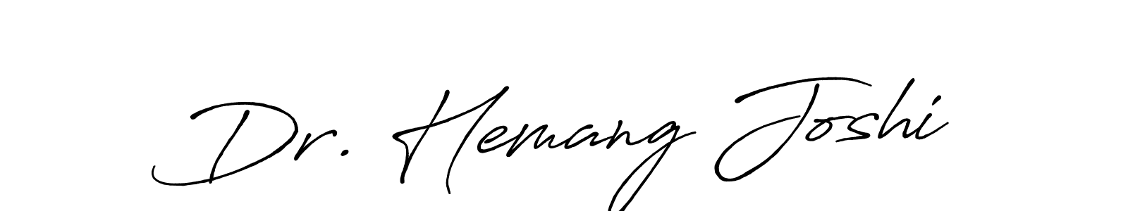 How to Draw Dr. Hemang Joshi signature style? Antro_Vectra_Bolder is a latest design signature styles for name Dr. Hemang Joshi. Dr. Hemang Joshi signature style 7 images and pictures png
