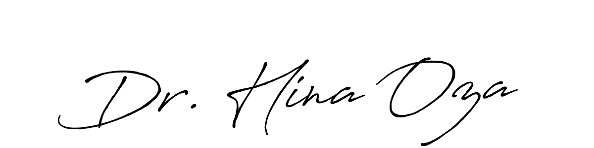 Here are the top 10 professional signature styles for the name Dr. Hina Oza. These are the best autograph styles you can use for your name. Dr. Hina Oza signature style 7 images and pictures png