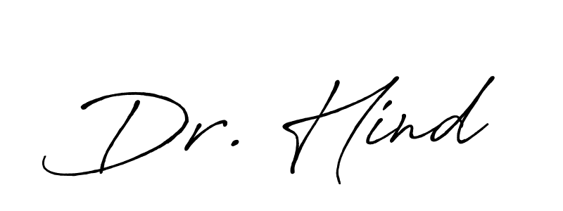 Make a beautiful signature design for name Dr. Hind. Use this online signature maker to create a handwritten signature for free. Dr. Hind signature style 7 images and pictures png