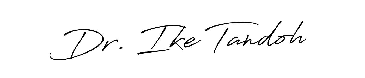 The best way (Antro_Vectra_Bolder) to make a short signature is to pick only two or three words in your name. The name Dr. Ike Tandoh include a total of six letters. For converting this name. Dr. Ike Tandoh signature style 7 images and pictures png