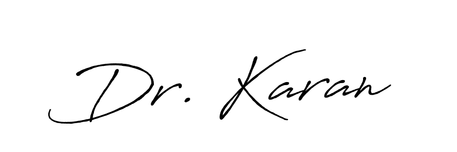 Check out images of Autograph of Dr. Karan name. Actor Dr. Karan Signature Style. Antro_Vectra_Bolder is a professional sign style online. Dr. Karan signature style 7 images and pictures png