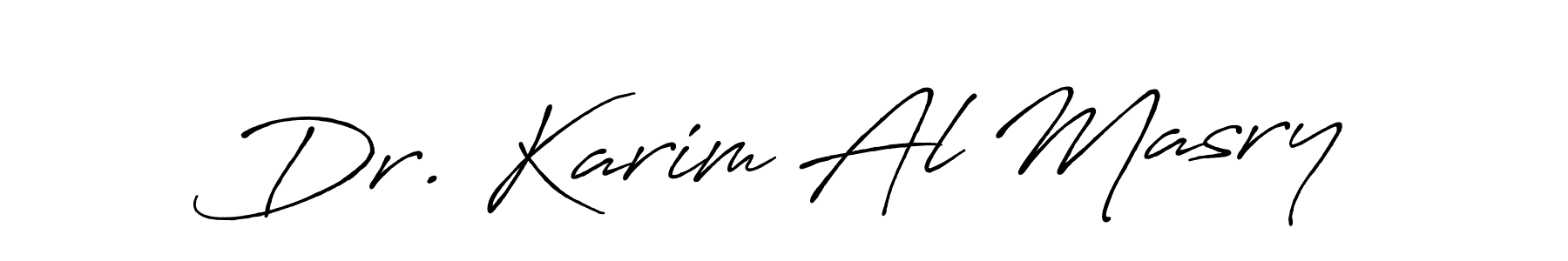 It looks lik you need a new signature style for name Dr. Karim Al Masry. Design unique handwritten (Antro_Vectra_Bolder) signature with our free signature maker in just a few clicks. Dr. Karim Al Masry signature style 7 images and pictures png