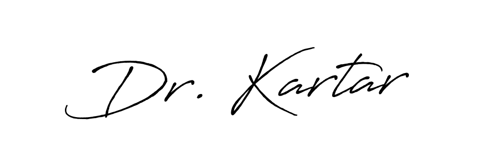 Also You can easily find your signature by using the search form. We will create Dr. Kartar name handwritten signature images for you free of cost using Antro_Vectra_Bolder sign style. Dr. Kartar signature style 7 images and pictures png