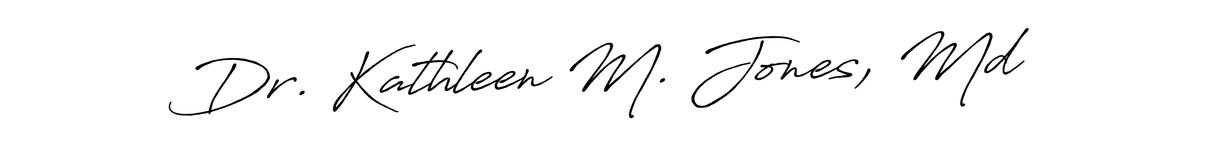 See photos of Dr. Kathleen M. Jones, Md official signature by Spectra . Check more albums & portfolios. Read reviews & check more about Antro_Vectra_Bolder font. Dr. Kathleen M. Jones, Md signature style 7 images and pictures png