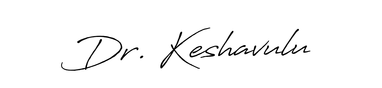 The best way (Antro_Vectra_Bolder) to make a short signature is to pick only two or three words in your name. The name Dr. Keshavulu include a total of six letters. For converting this name. Dr. Keshavulu signature style 7 images and pictures png