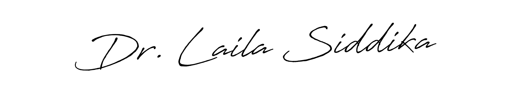 Dr. Laila Siddika stylish signature style. Best Handwritten Sign (Antro_Vectra_Bolder) for my name. Handwritten Signature Collection Ideas for my name Dr. Laila Siddika. Dr. Laila Siddika signature style 7 images and pictures png