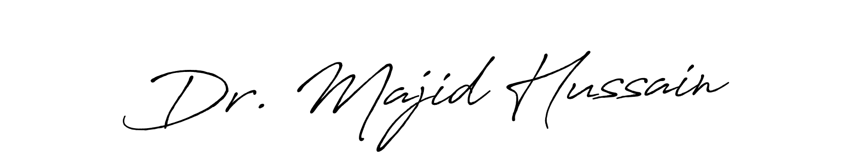 Make a short Dr. Majid Hussain signature style. Manage your documents anywhere anytime using Antro_Vectra_Bolder. Create and add eSignatures, submit forms, share and send files easily. Dr. Majid Hussain signature style 7 images and pictures png
