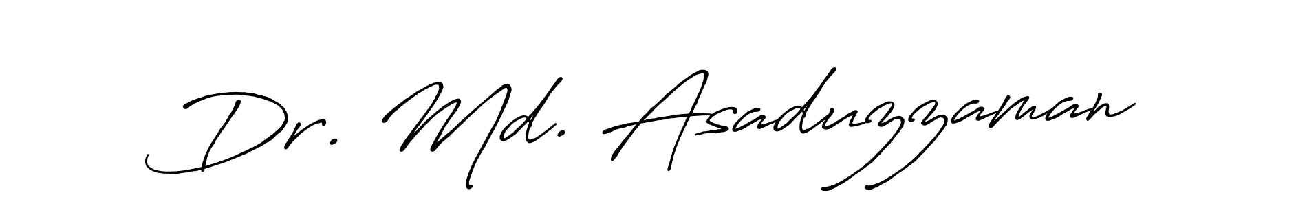 Also You can easily find your signature by using the search form. We will create Dr. Md. Asaduzzaman name handwritten signature images for you free of cost using Antro_Vectra_Bolder sign style. Dr. Md. Asaduzzaman signature style 7 images and pictures png