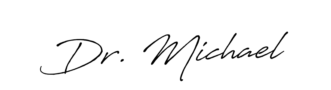 Also You can easily find your signature by using the search form. We will create Dr. Michael name handwritten signature images for you free of cost using Antro_Vectra_Bolder sign style. Dr. Michael signature style 7 images and pictures png