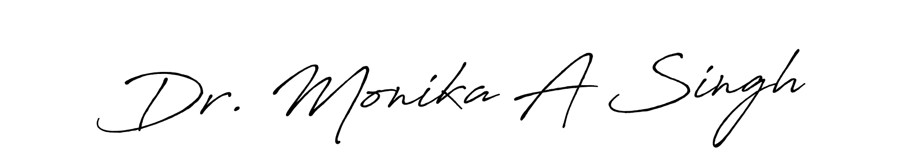 You can use this online signature creator to create a handwritten signature for the name Dr. Monika A Singh. This is the best online autograph maker. Dr. Monika A Singh signature style 7 images and pictures png