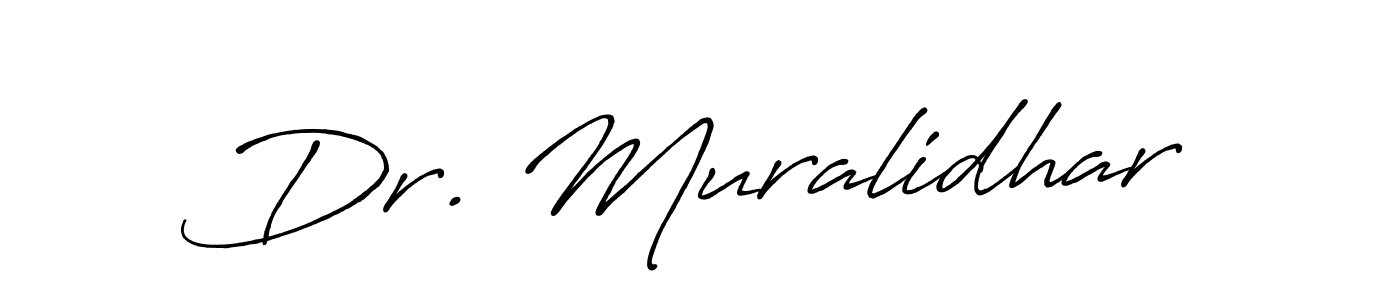 if you are searching for the best signature style for your name Dr. Muralidhar. so please give up your signature search. here we have designed multiple signature styles  using Antro_Vectra_Bolder. Dr. Muralidhar signature style 7 images and pictures png