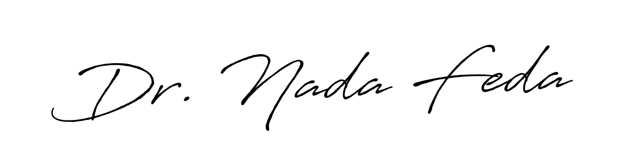 This is the best signature style for the Dr. Nada Feda name. Also you like these signature font (Antro_Vectra_Bolder). Mix name signature. Dr. Nada Feda signature style 7 images and pictures png