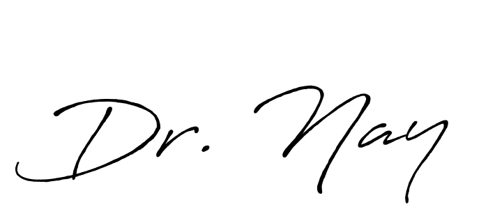 Antro_Vectra_Bolder is a professional signature style that is perfect for those who want to add a touch of class to their signature. It is also a great choice for those who want to make their signature more unique. Get Dr. Nay name to fancy signature for free. Dr. Nay signature style 7 images and pictures png