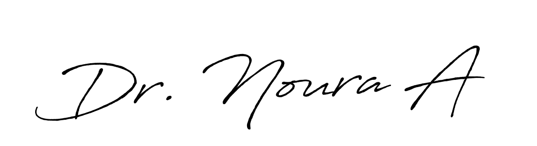 Similarly Antro_Vectra_Bolder is the best handwritten signature design. Signature creator online .You can use it as an online autograph creator for name Dr. Noura A. Dr. Noura A signature style 7 images and pictures png