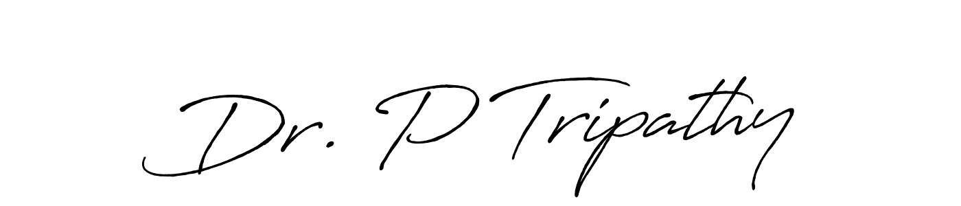 Similarly Antro_Vectra_Bolder is the best handwritten signature design. Signature creator online .You can use it as an online autograph creator for name Dr. P Tripathy. Dr. P Tripathy signature style 7 images and pictures png