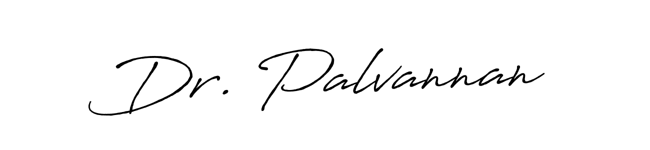 You should practise on your own different ways (Antro_Vectra_Bolder) to write your name (Dr. Palvannan) in signature. don't let someone else do it for you. Dr. Palvannan signature style 7 images and pictures png