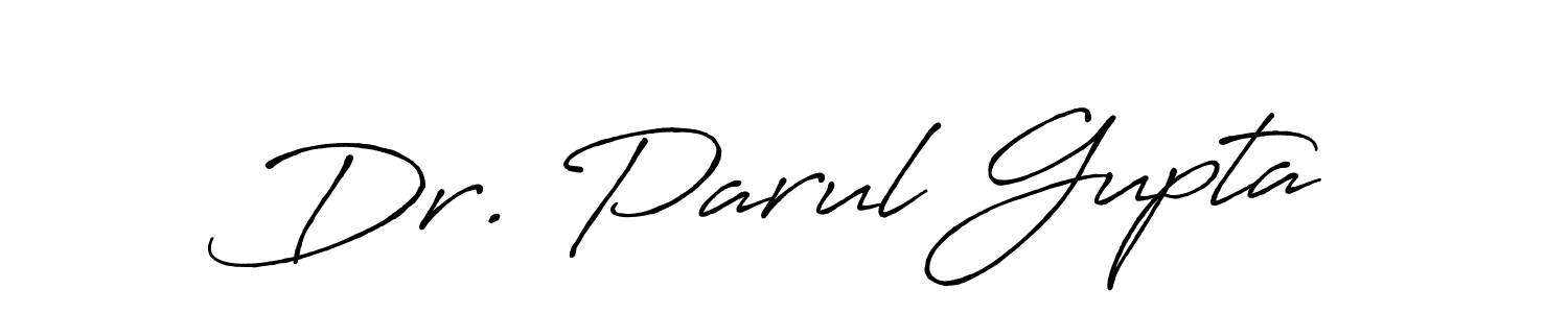 Here are the top 10 professional signature styles for the name Dr. Parul Gupta. These are the best autograph styles you can use for your name. Dr. Parul Gupta signature style 7 images and pictures png