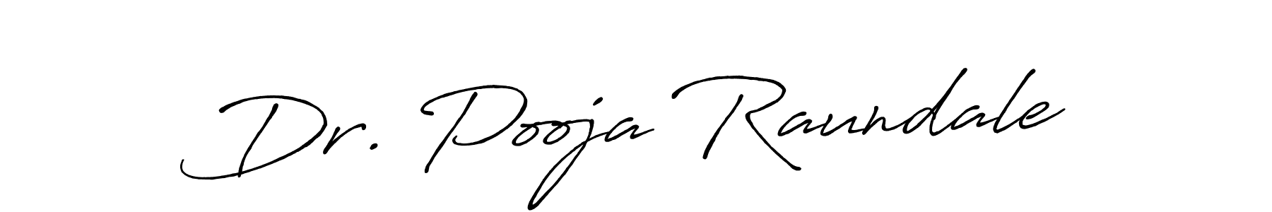 Similarly Antro_Vectra_Bolder is the best handwritten signature design. Signature creator online .You can use it as an online autograph creator for name Dr. Pooja Raundale. Dr. Pooja Raundale signature style 7 images and pictures png