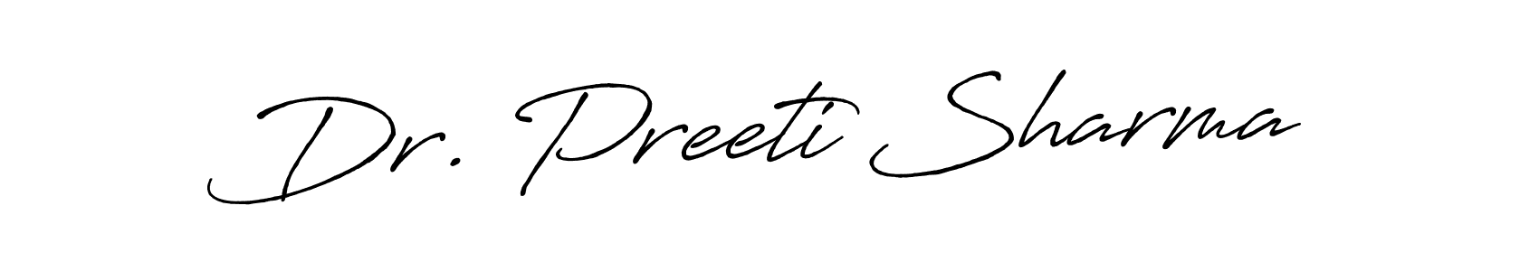 Similarly Antro_Vectra_Bolder is the best handwritten signature design. Signature creator online .You can use it as an online autograph creator for name Dr. Preeti Sharma. Dr. Preeti Sharma signature style 7 images and pictures png