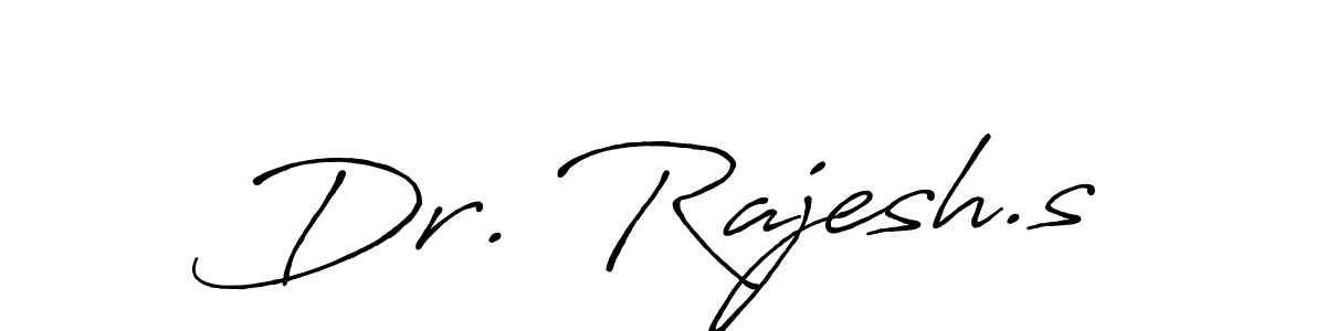 It looks lik you need a new signature style for name Dr. Rajesh.s. Design unique handwritten (Antro_Vectra_Bolder) signature with our free signature maker in just a few clicks. Dr. Rajesh.s signature style 7 images and pictures png