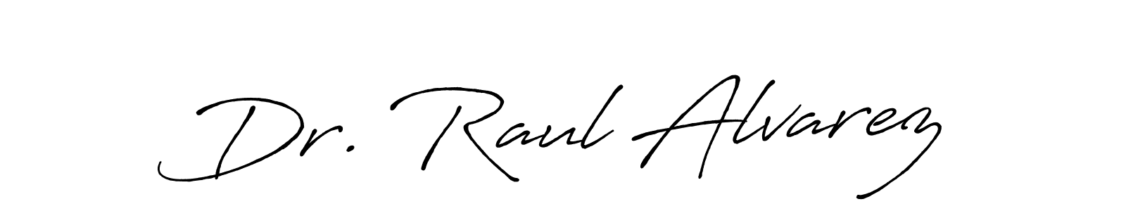 Dr. Raul Alvarez stylish signature style. Best Handwritten Sign (Antro_Vectra_Bolder) for my name. Handwritten Signature Collection Ideas for my name Dr. Raul Alvarez. Dr. Raul Alvarez signature style 7 images and pictures png