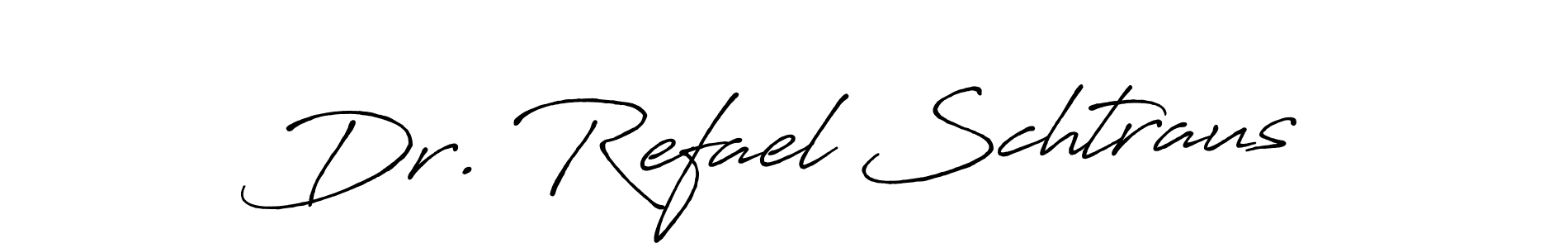 Also we have Dr. Refael Schtraus name is the best signature style. Create professional handwritten signature collection using Antro_Vectra_Bolder autograph style. Dr. Refael Schtraus signature style 7 images and pictures png