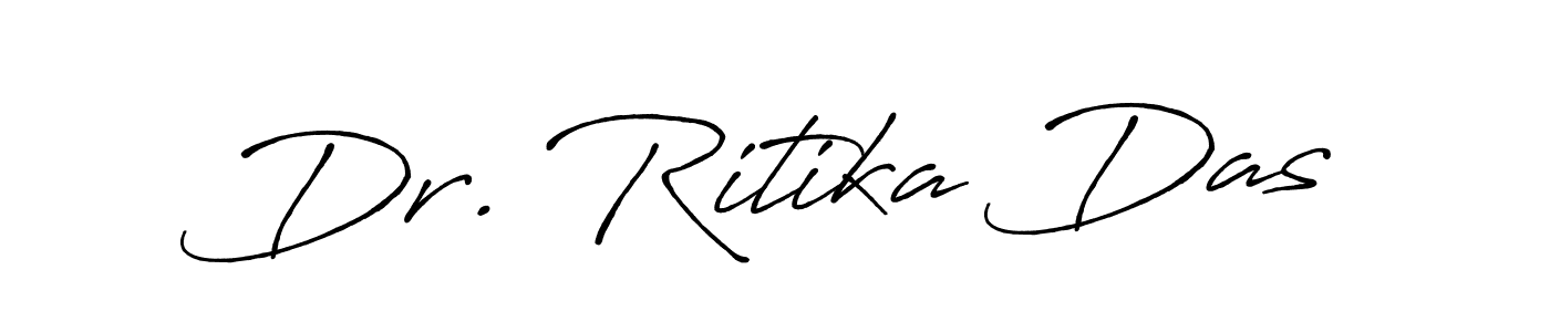 if you are searching for the best signature style for your name Dr. Ritika Das. so please give up your signature search. here we have designed multiple signature styles  using Antro_Vectra_Bolder. Dr. Ritika Das signature style 7 images and pictures png