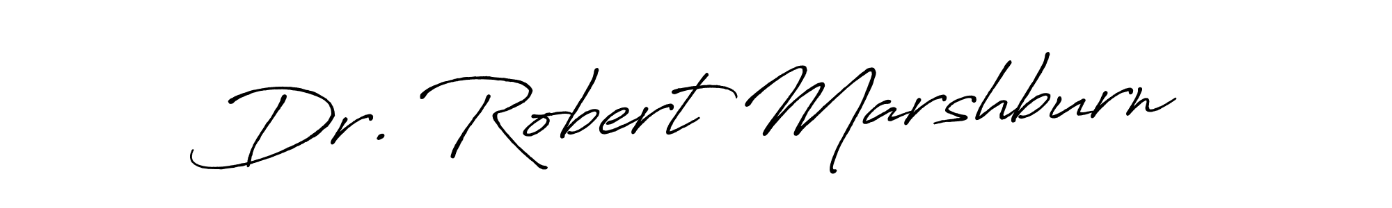 Once you've used our free online signature maker to create your best signature Antro_Vectra_Bolder style, it's time to enjoy all of the benefits that Dr. Robert Marshburn name signing documents. Dr. Robert Marshburn signature style 7 images and pictures png