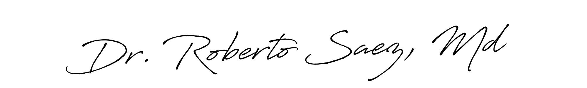 This is the best signature style for the Dr. Roberto Saez, Md name. Also you like these signature font (Antro_Vectra_Bolder). Mix name signature. Dr. Roberto Saez, Md signature style 7 images and pictures png