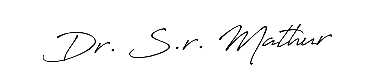 Here are the top 10 professional signature styles for the name Dr. S.r. Mathur. These are the best autograph styles you can use for your name. Dr. S.r. Mathur signature style 7 images and pictures png