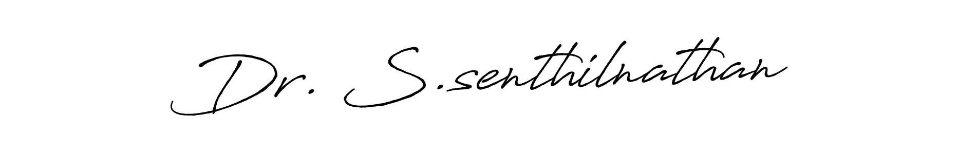 How to make Dr. S.senthilnathan signature? Antro_Vectra_Bolder is a professional autograph style. Create handwritten signature for Dr. S.senthilnathan name. Dr. S.senthilnathan signature style 7 images and pictures png